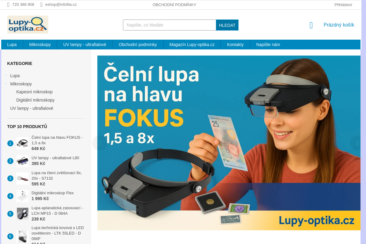 Lupy-optika.cz