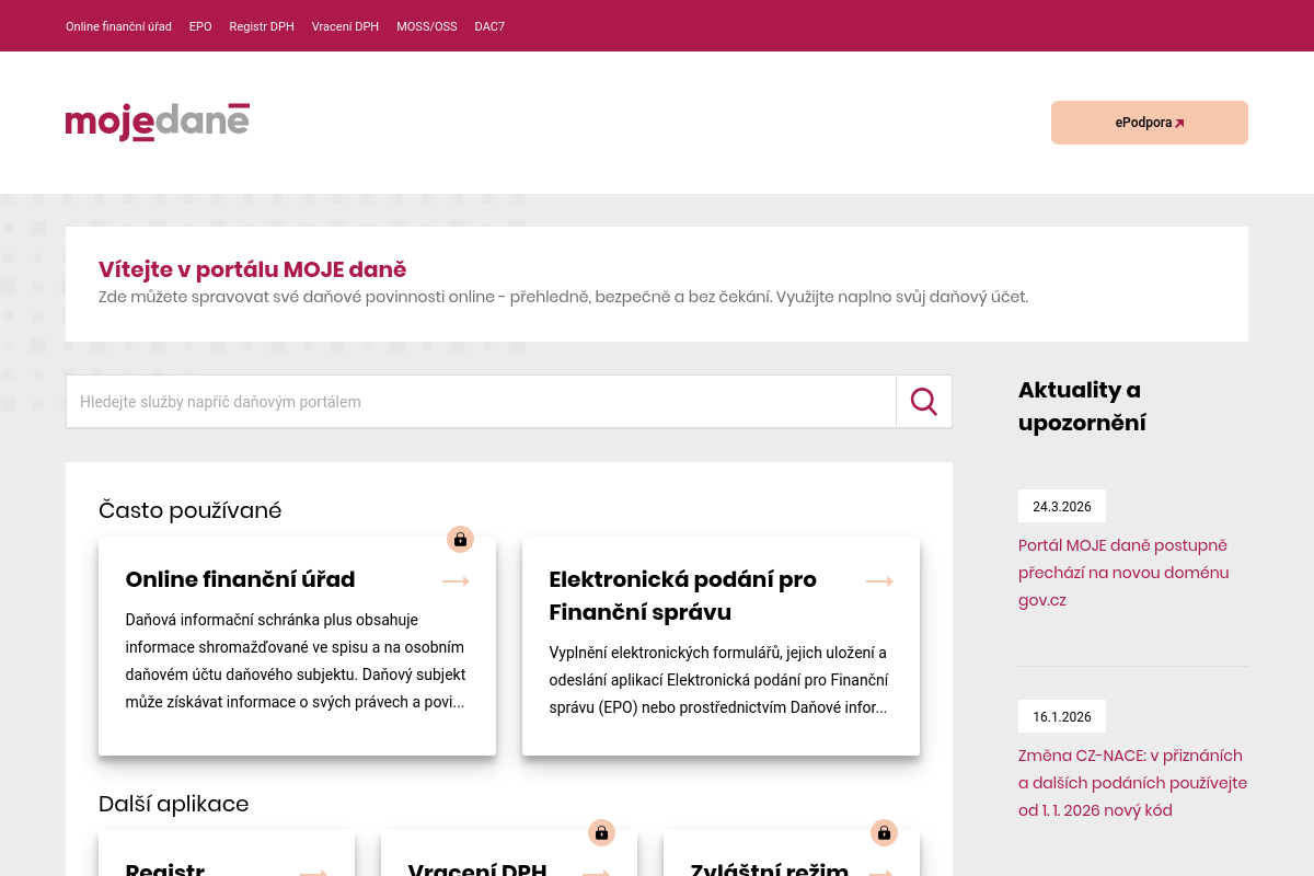 Daňový portál foto 1
