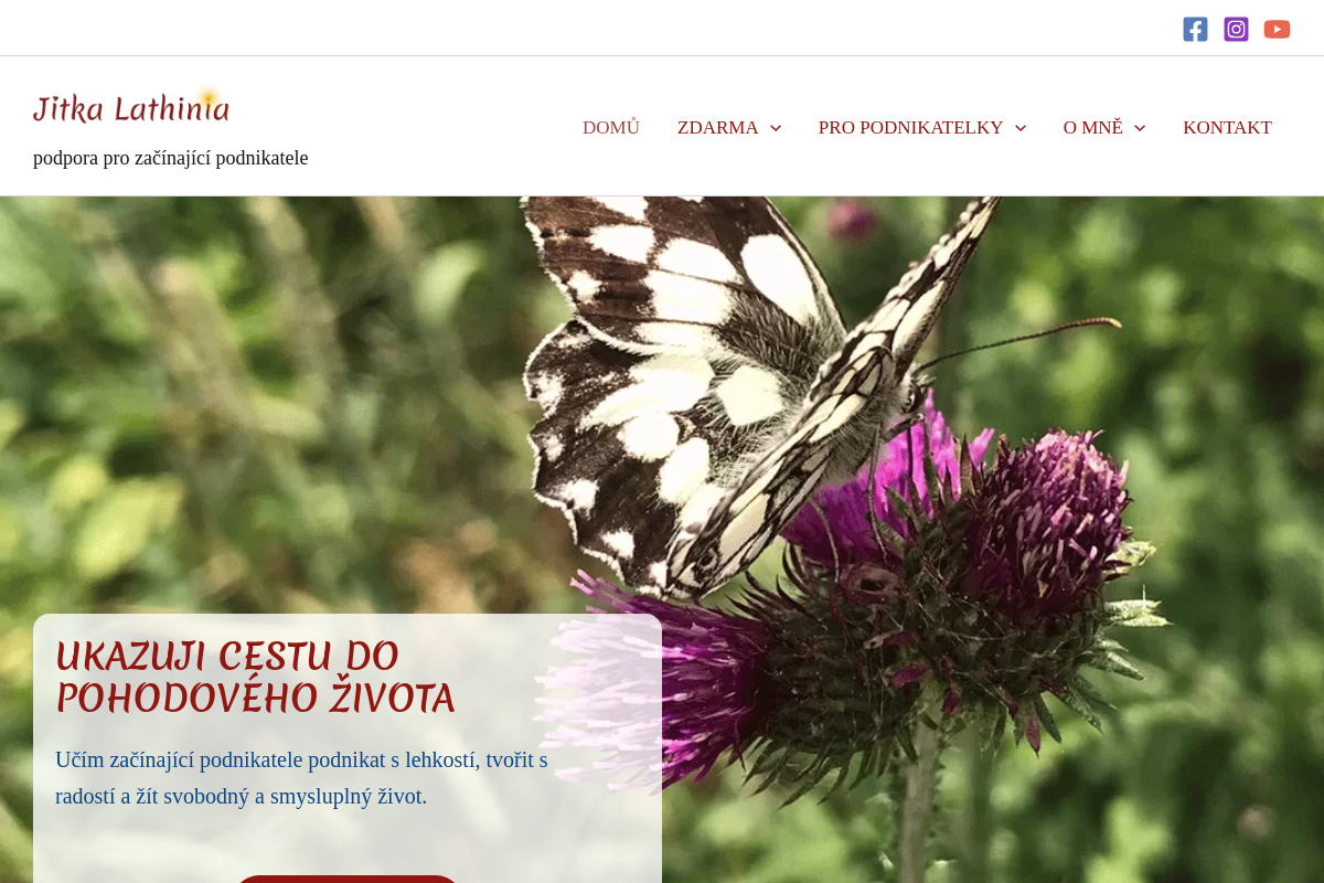 Bc. Jitka Flegelová - online kurzy a webináře pro začínající podnikatelky