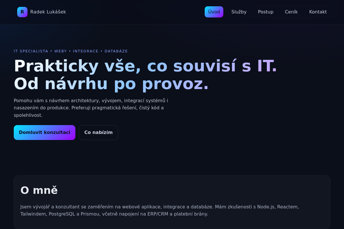 Radek Lukášek - Aplikoma