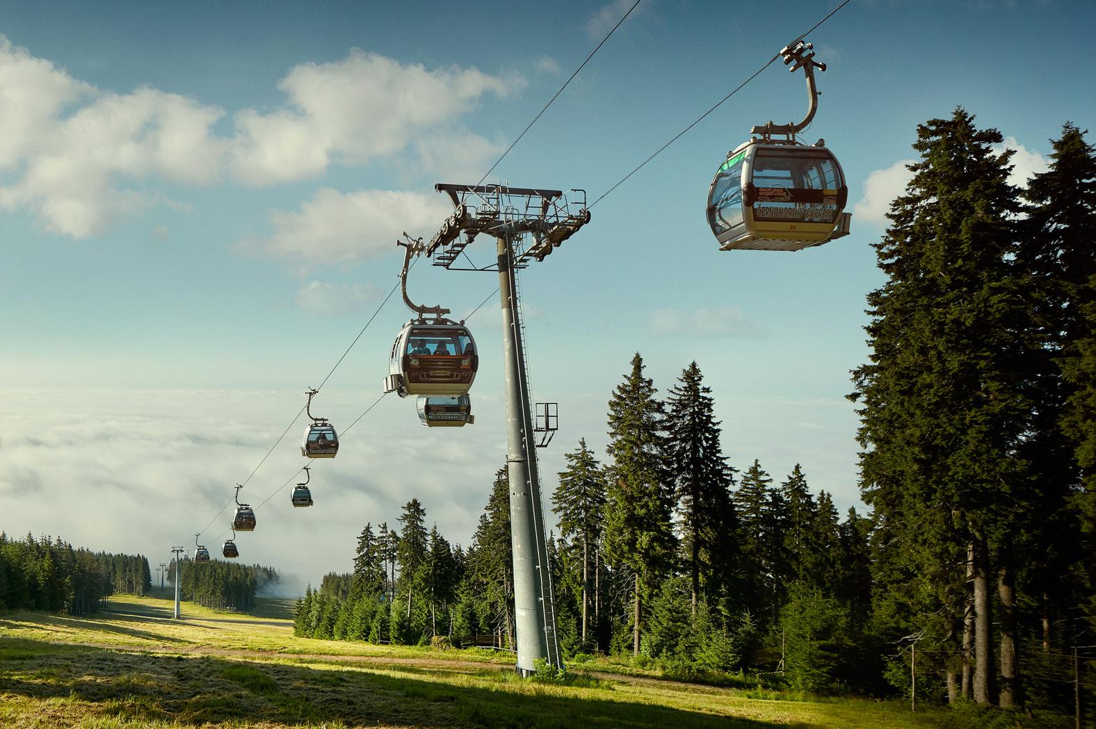 Lanovka Černohorský Express