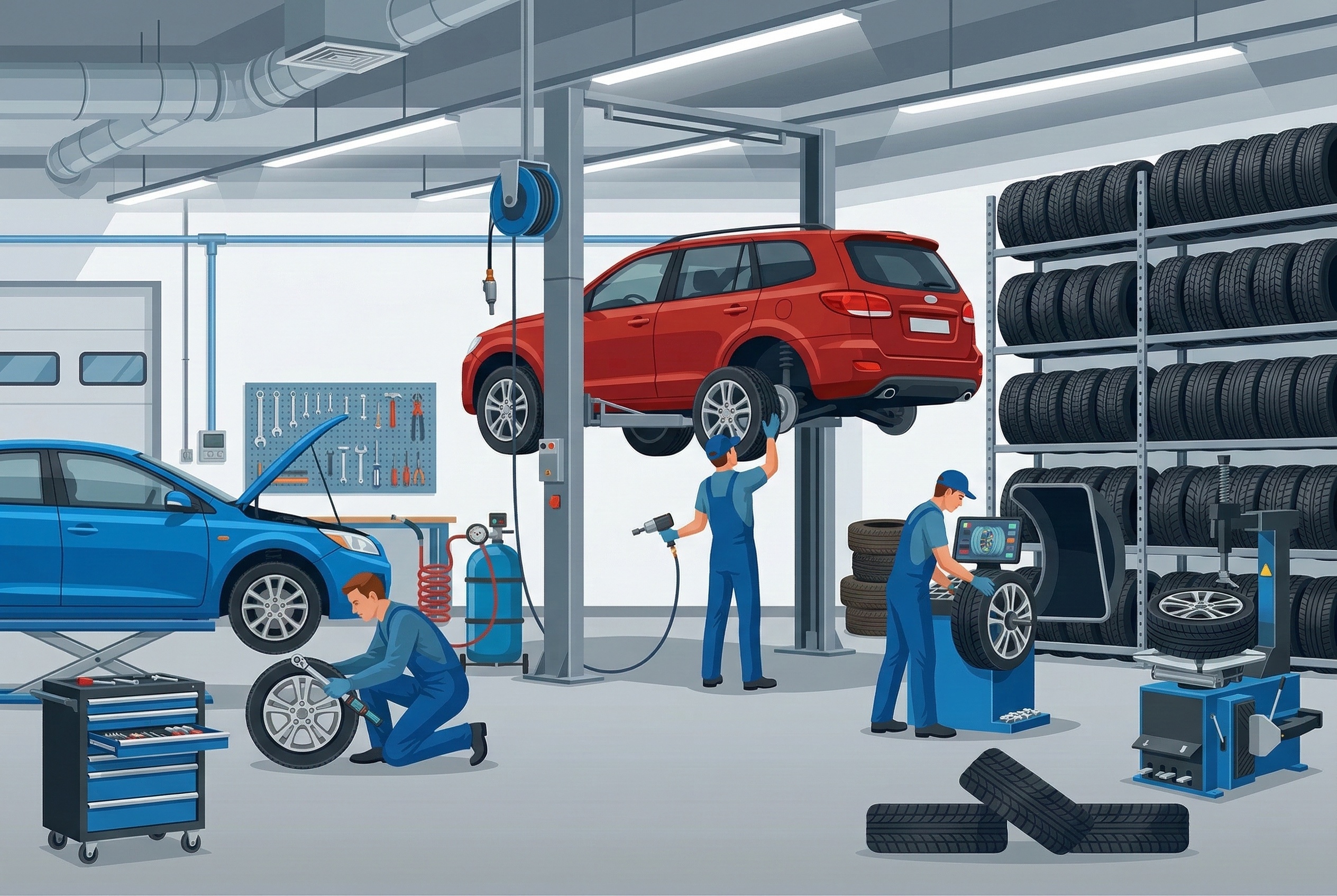 Kompletní pneuservis, Karlovy Vary