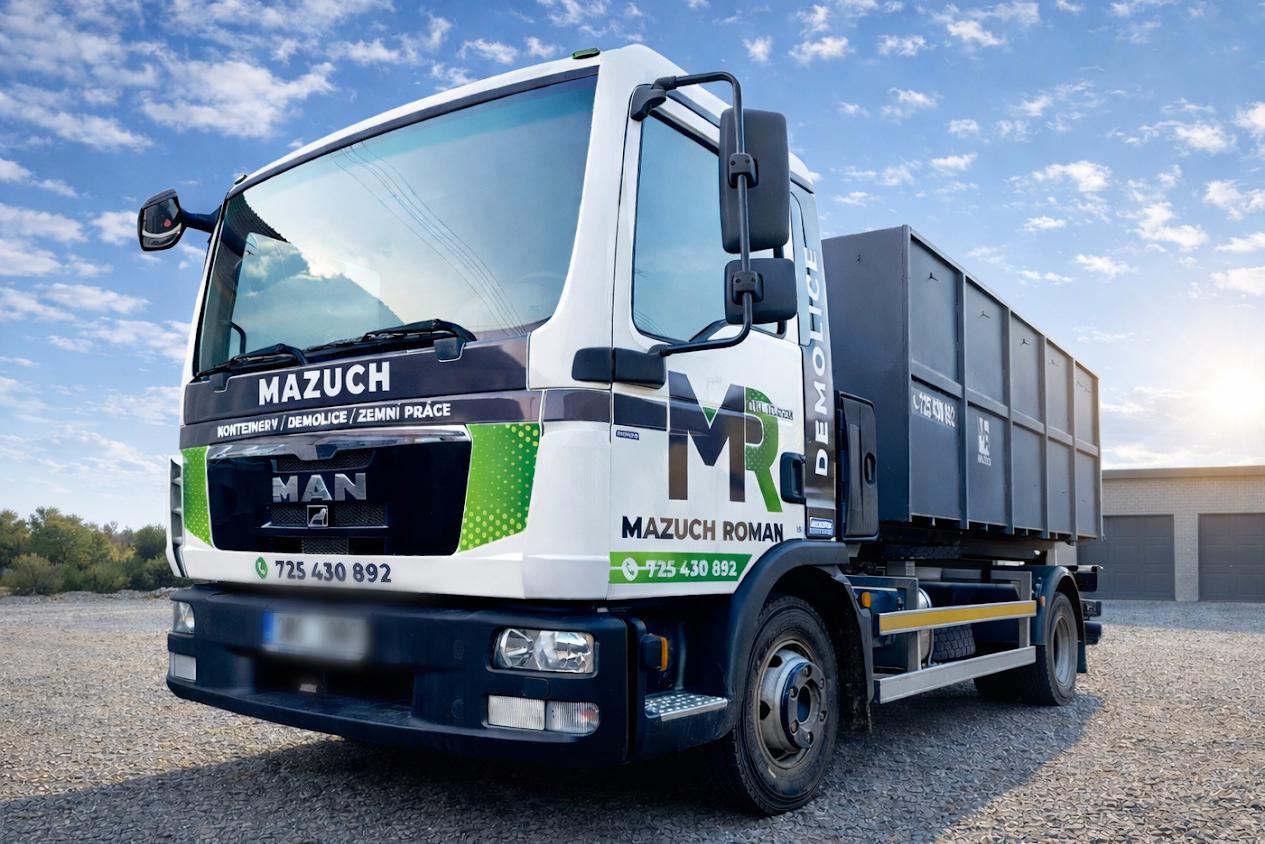 Kontejnerová doprava a zemní práce Roman Mazuch