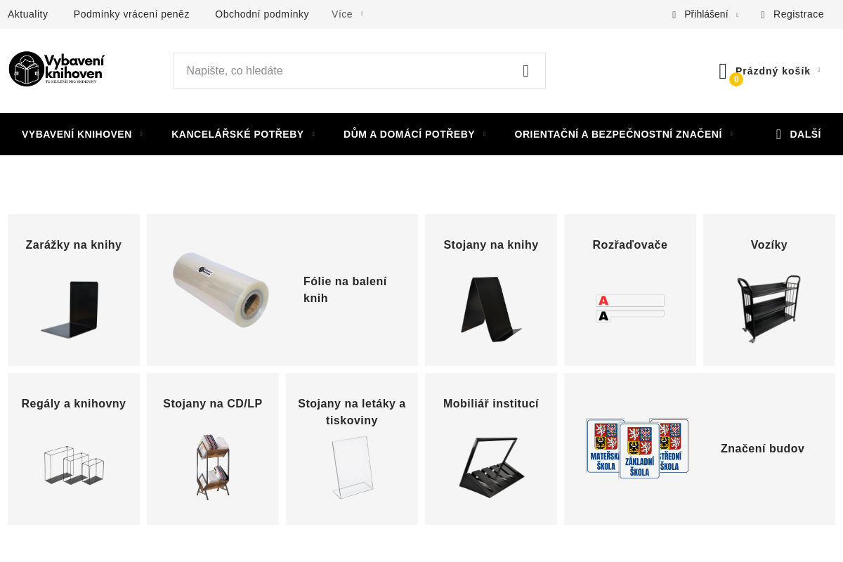 Vybaveniknihoven.cz