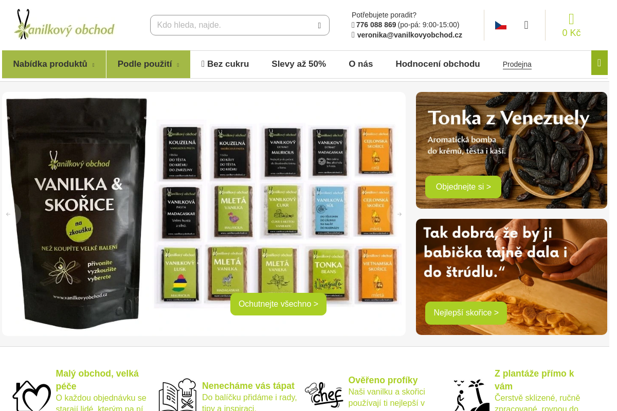 Vanilkový obchod