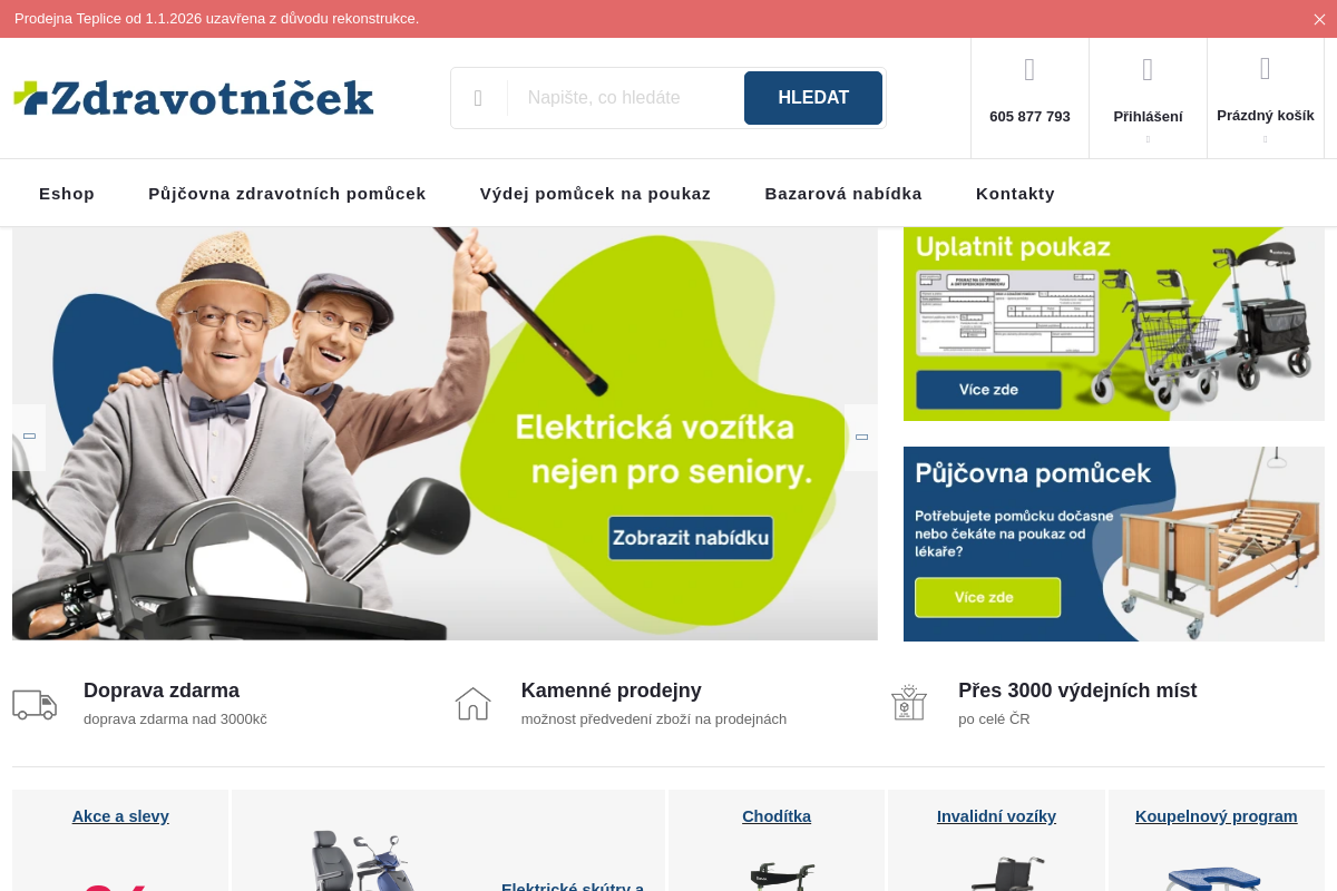 Zdravotnicek-obchod.cz