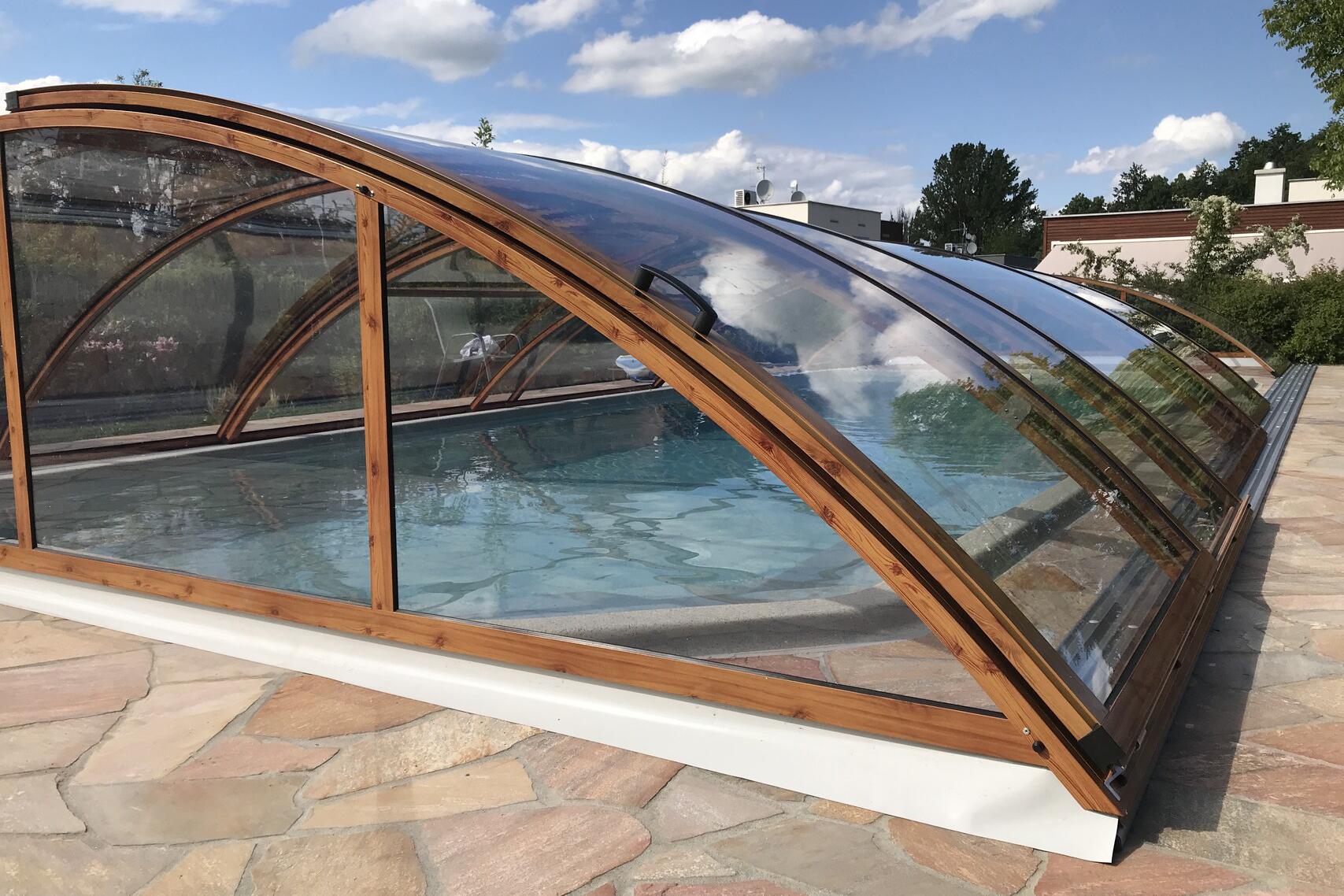 Akční ceny zastřešení bazénů