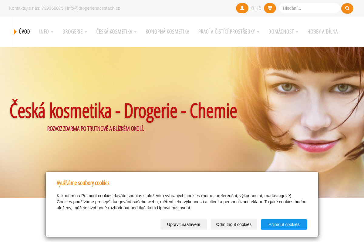 DROGERIE NA CESTÁCH