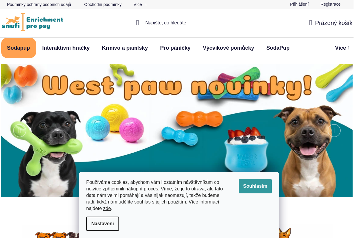 Snufi – Enrichment pro psy