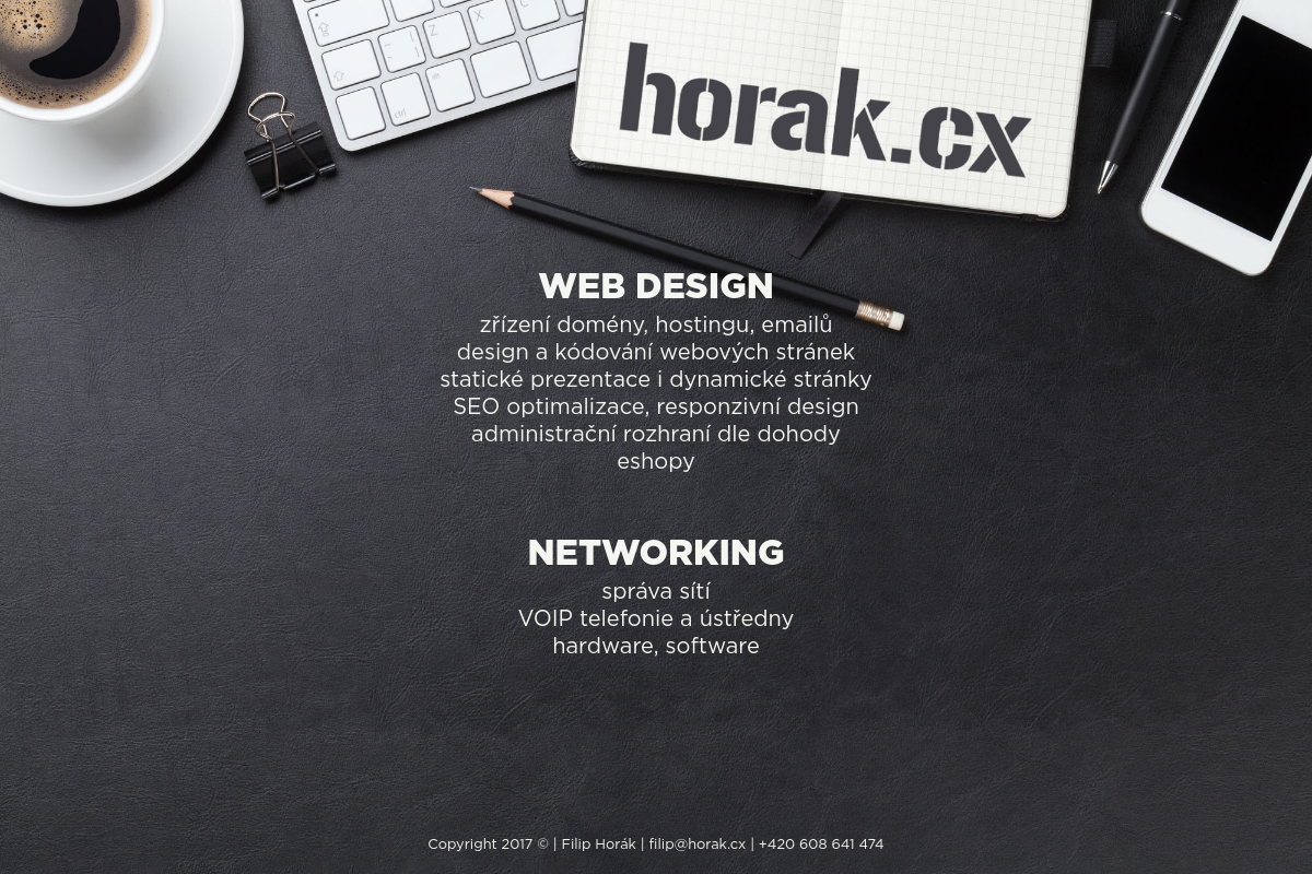 Web design Horák