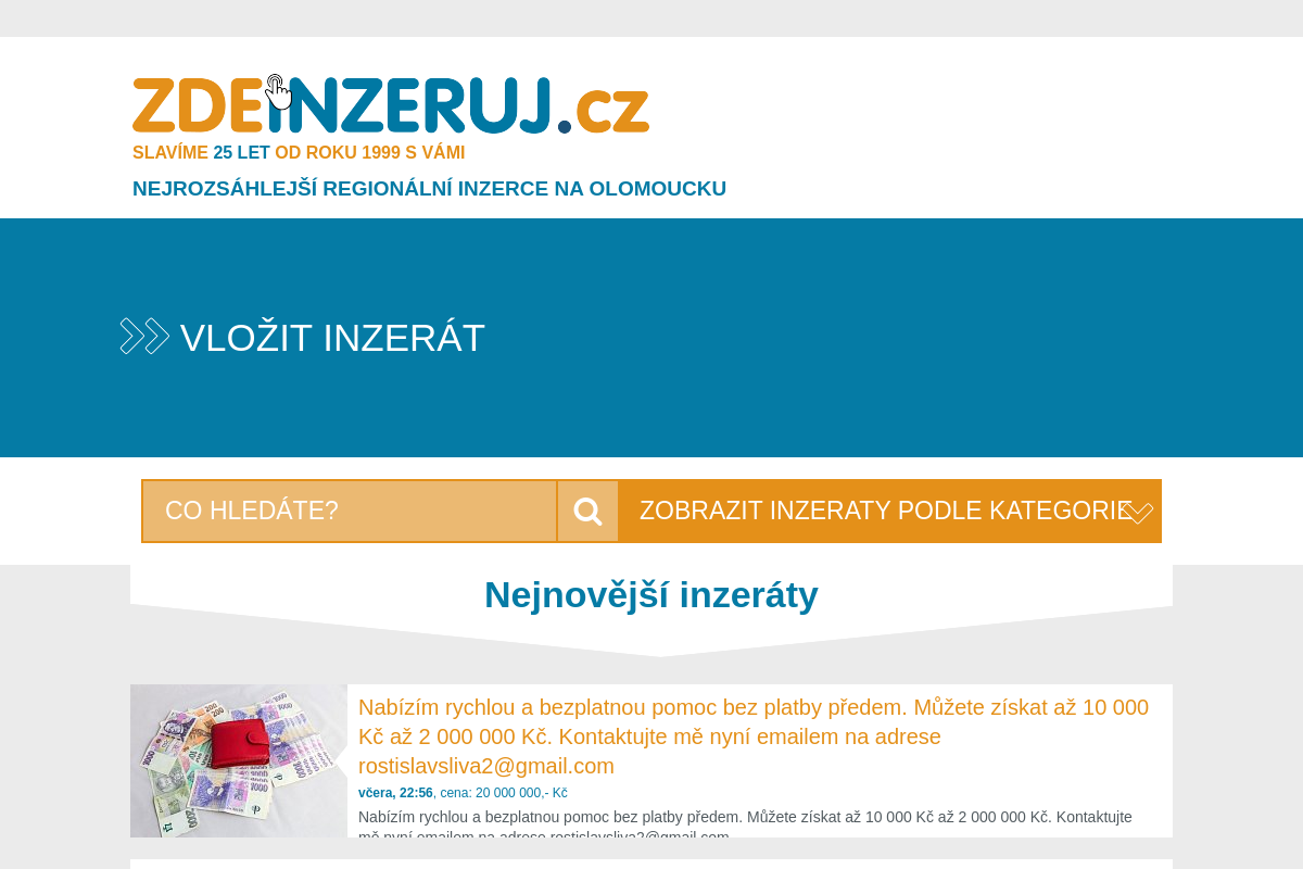 Olomoucko.zdeinzeruj.cz