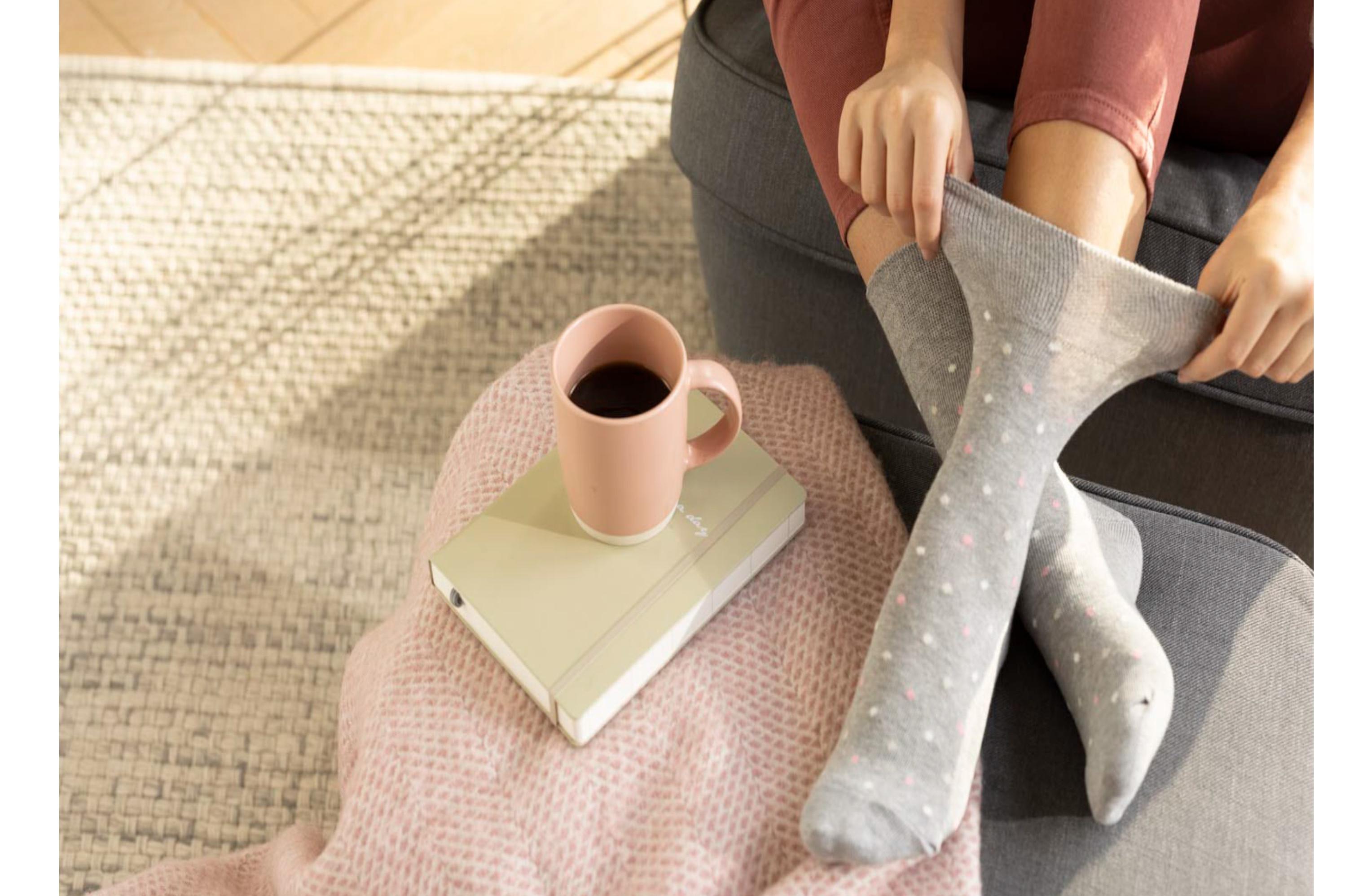 GENTLE GRIP - ponožky volný lem - pro váš komfort