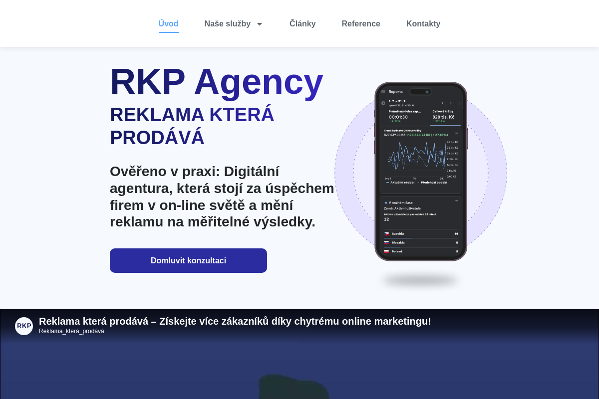 Reklama která prodává - RKP Agency