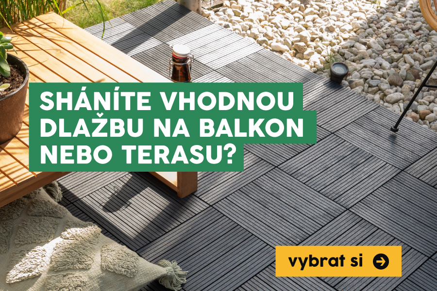 Dlažba na balkony a terasy