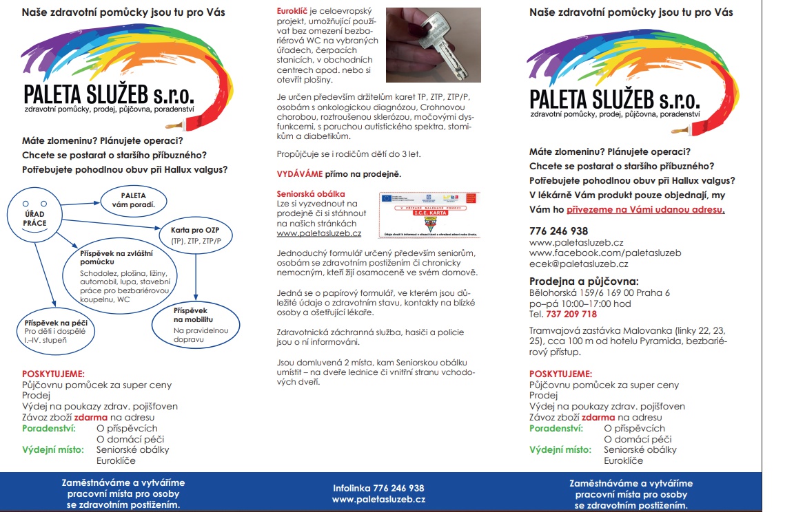 Paleta služeb - zdravotní pomůcky foto 6