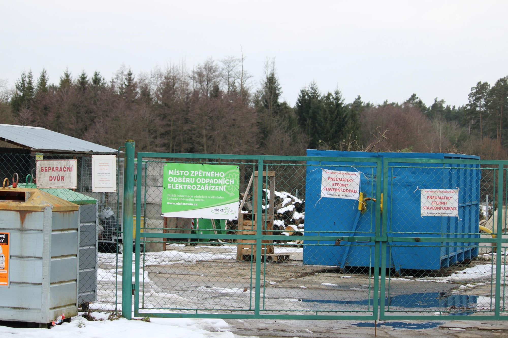 Separační a sběrný dvůr Roudná