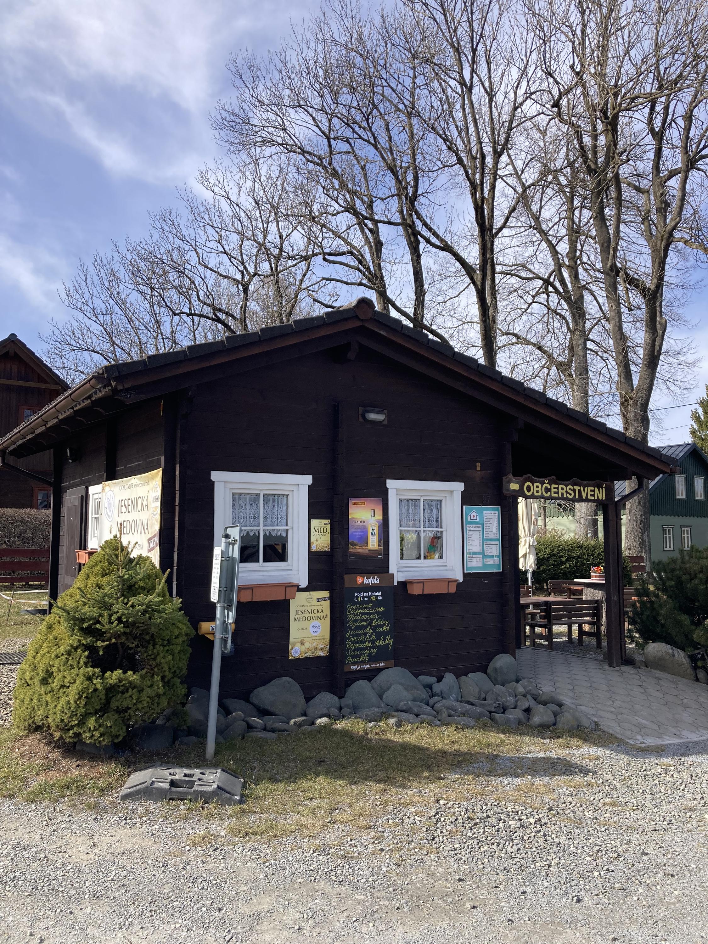Občerstvení u parkoviště Rejvíz foto 4