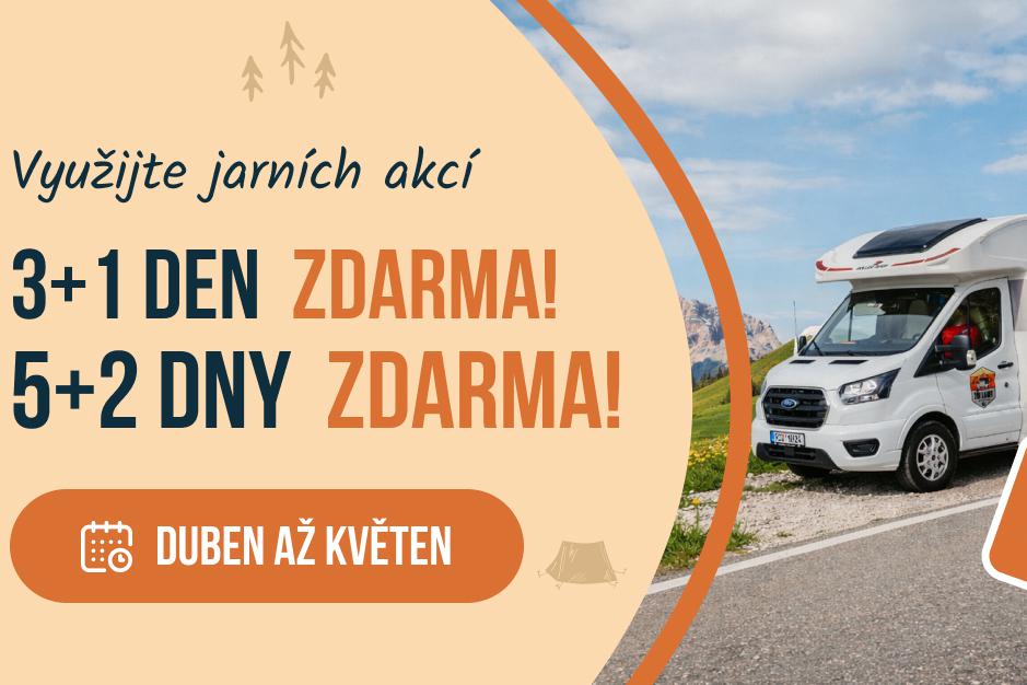 Jarní akce - AŽ 2 DNY ZDARMA