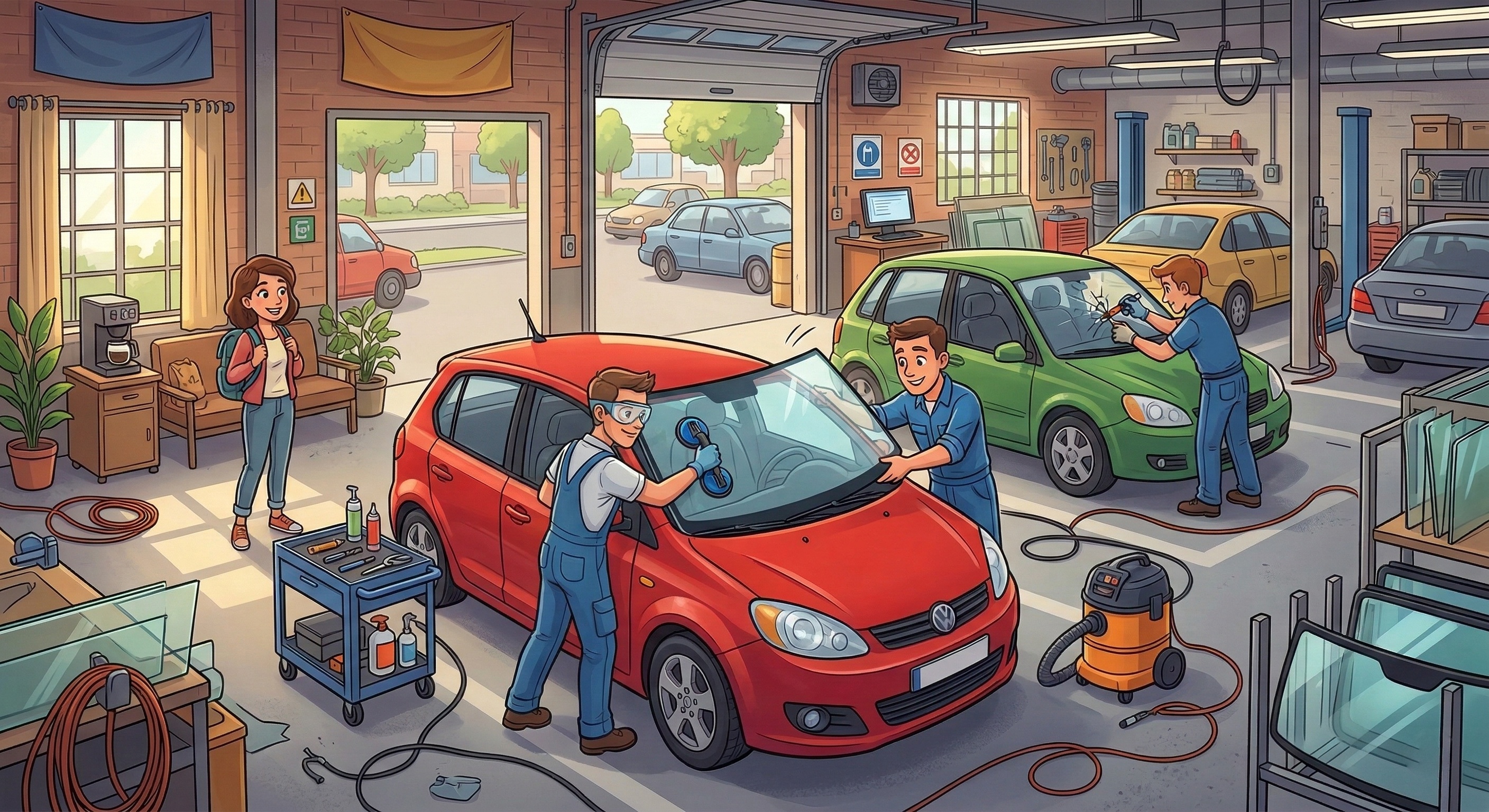 Odborná výměna/oprava skel, Karlovy Vary