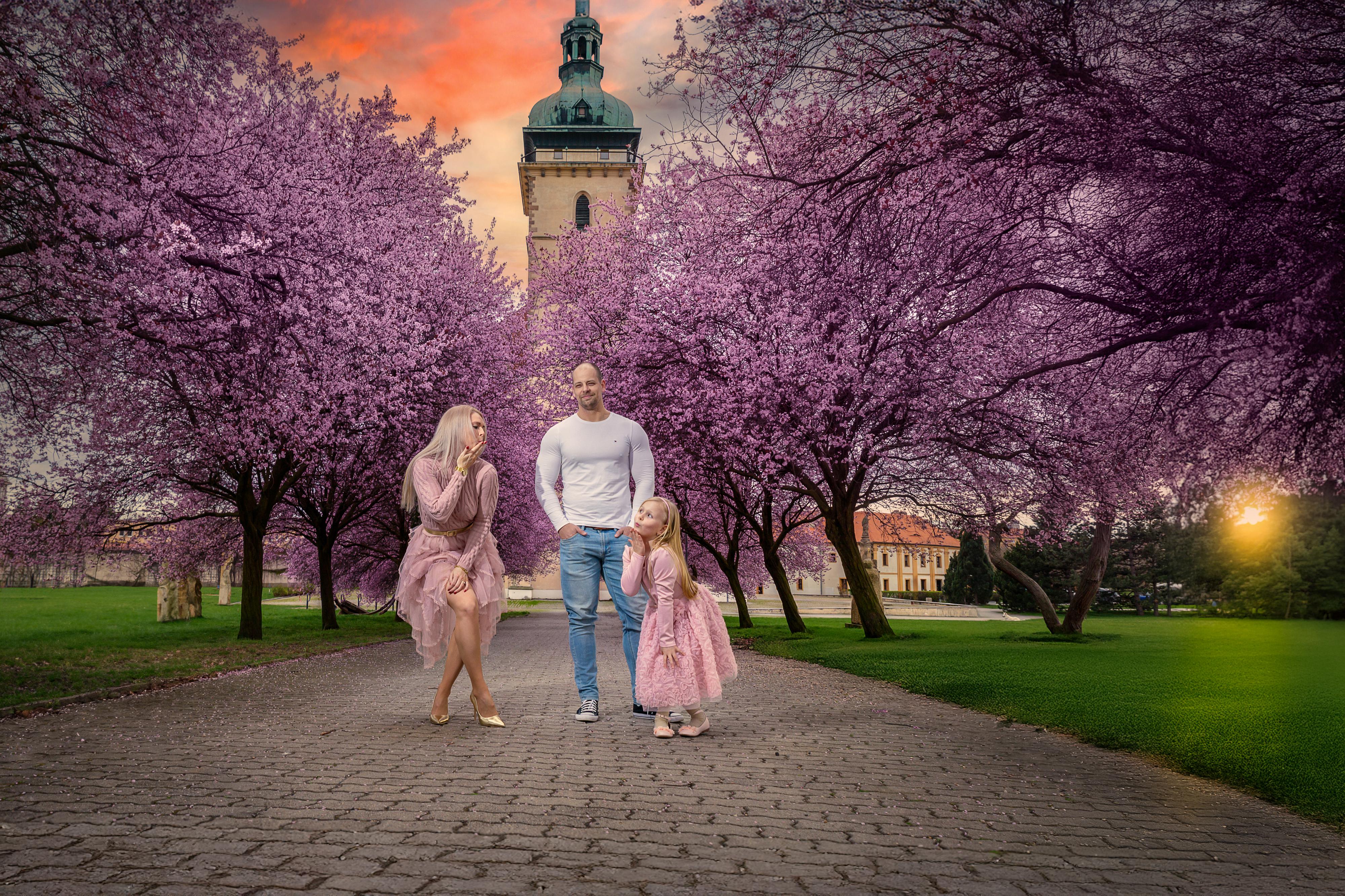 Jarní focení v rozkvětu: Limitovaná edice u kostel