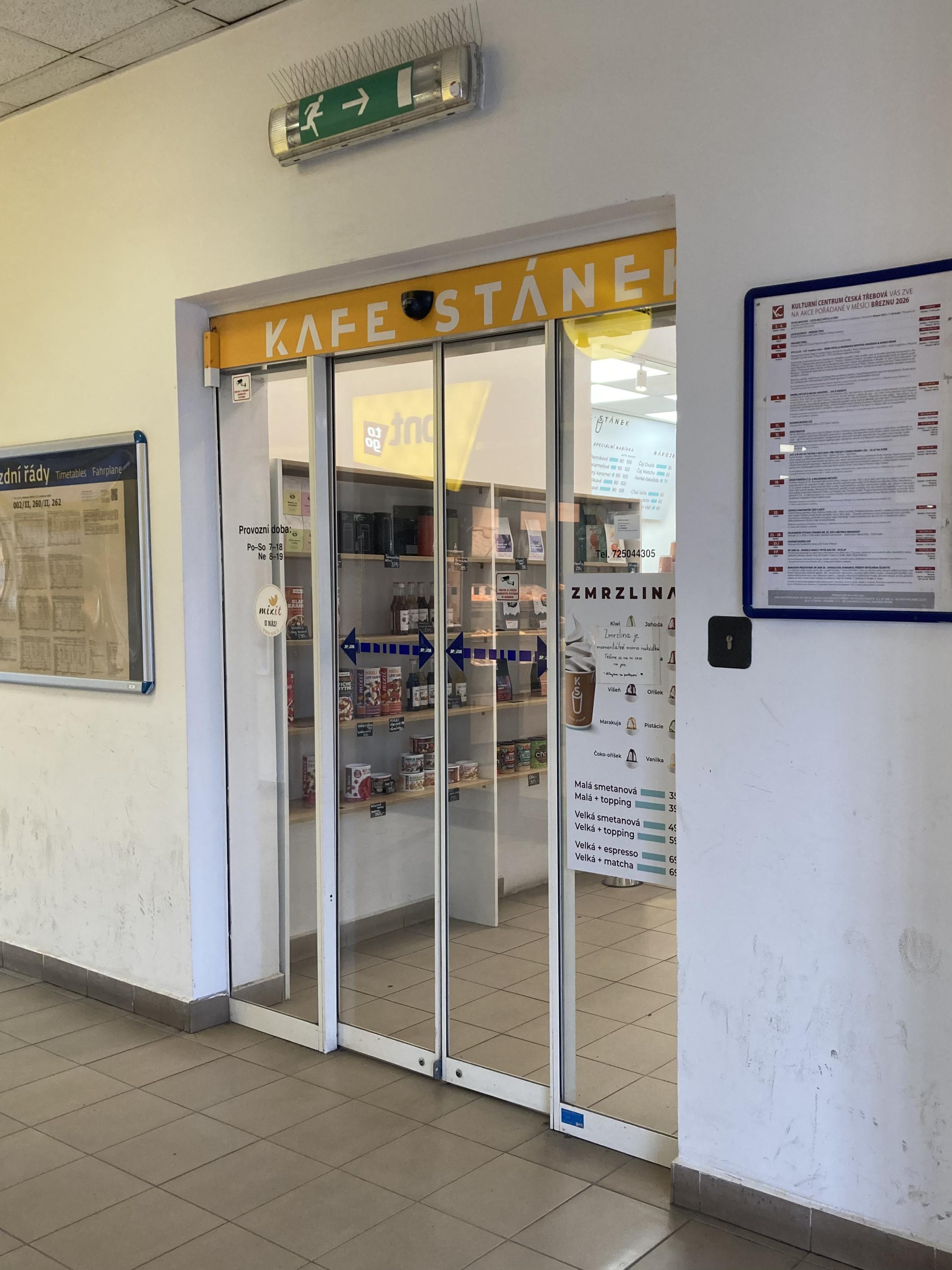 Kafe stánek Česká Třebová