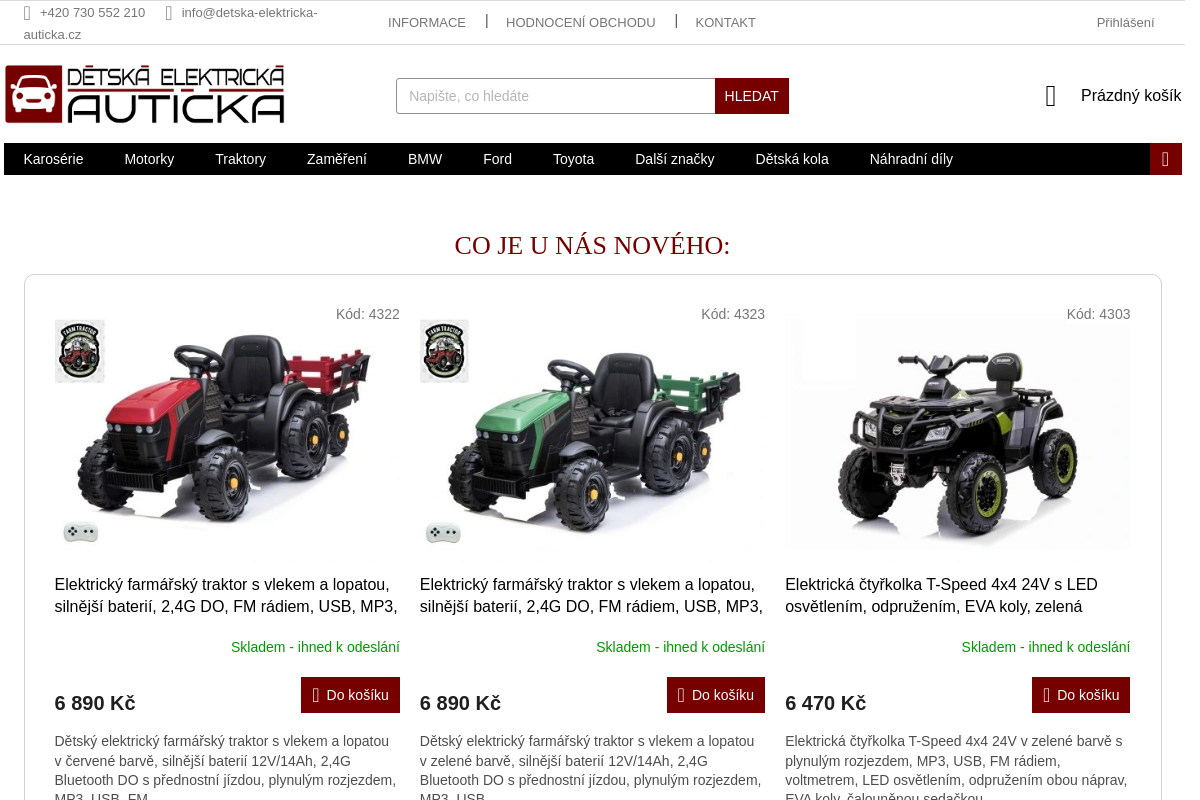 Detska-elektricka-auticka.cz
