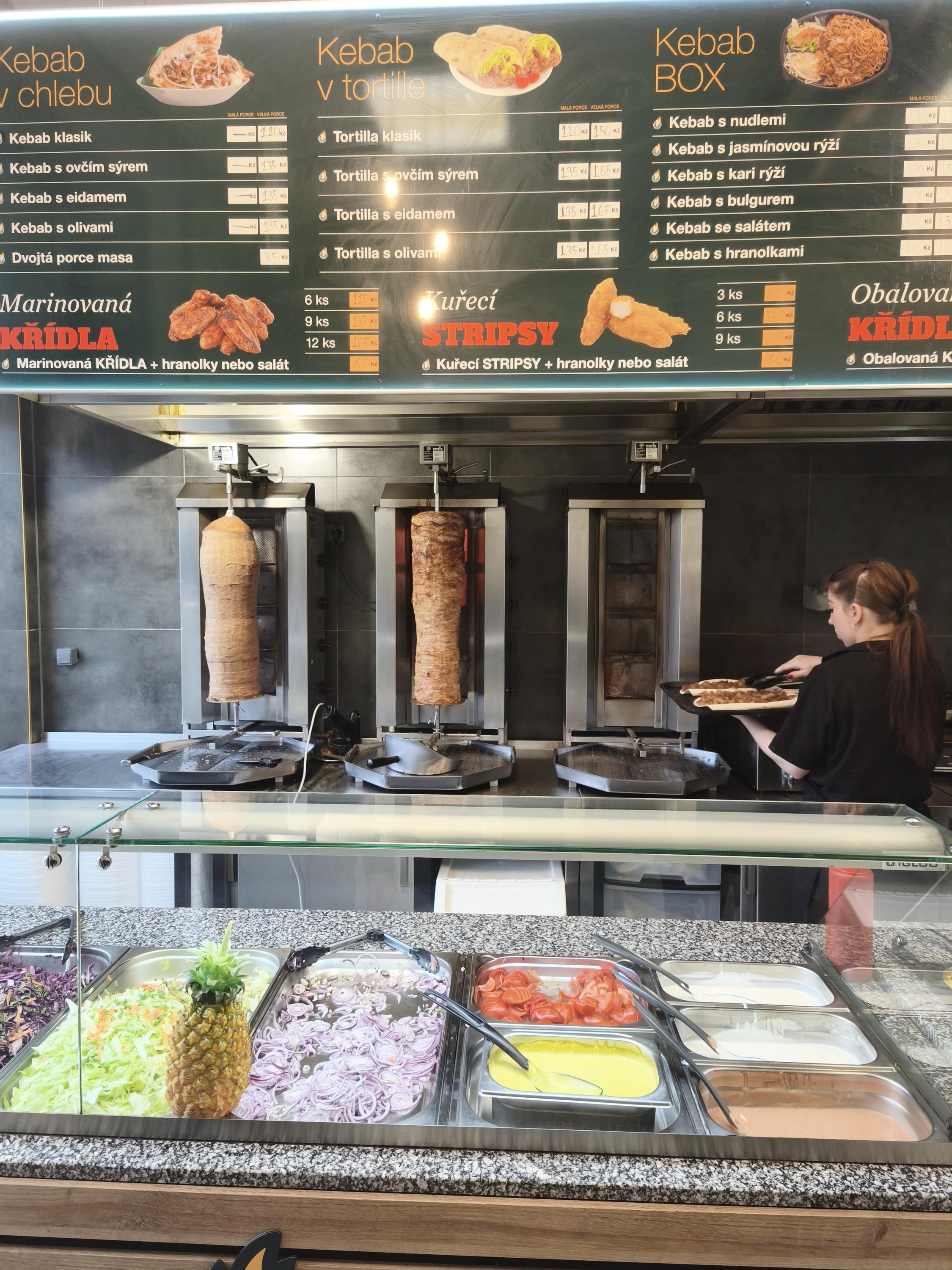 Turecký kebab foto 3