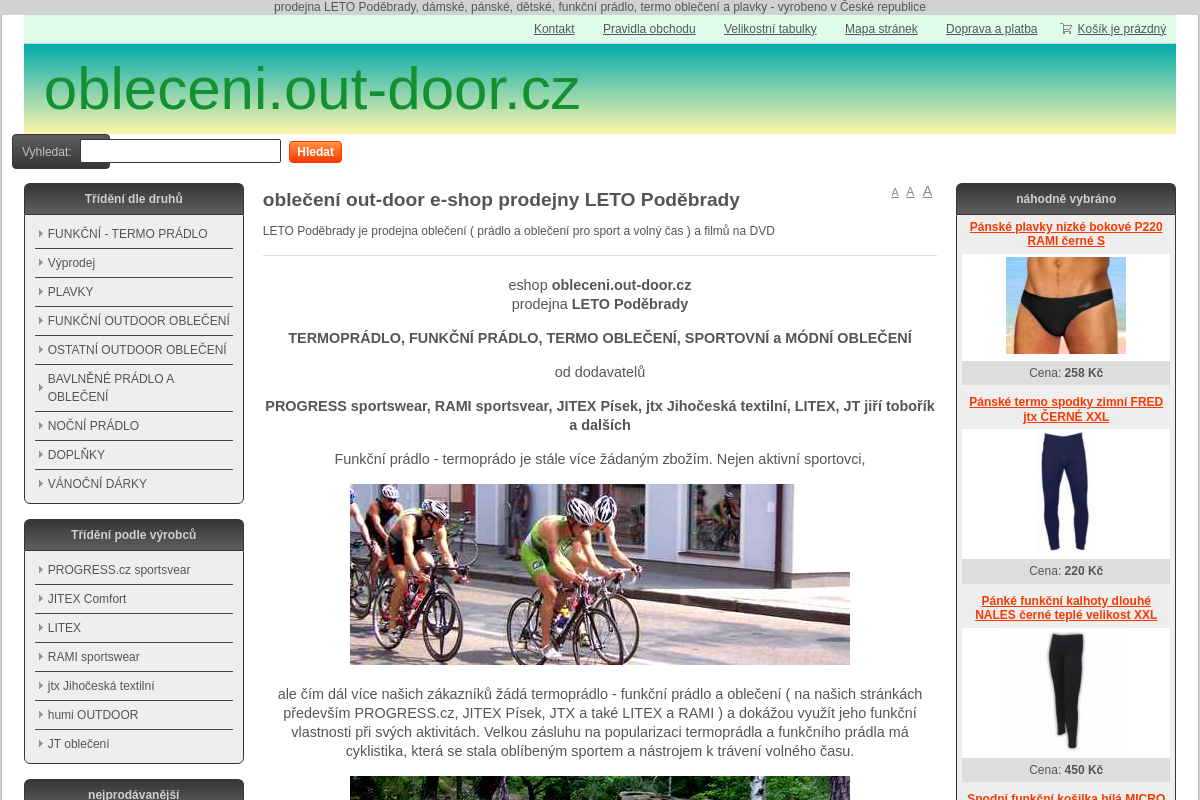 Obleceni.out-door.cz