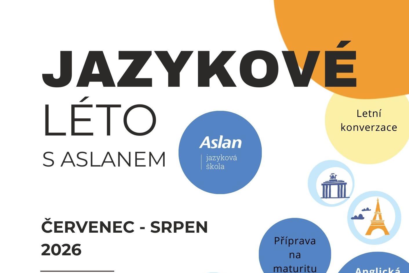 Letní jazykové kurzy