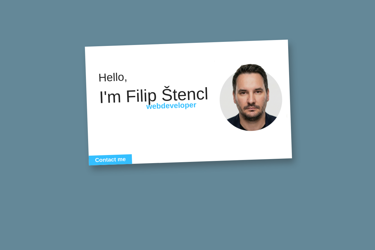 Bc. Filip Štencl - Profectus