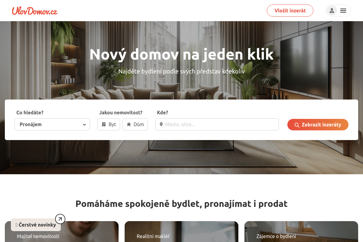 UlovDomov.cz