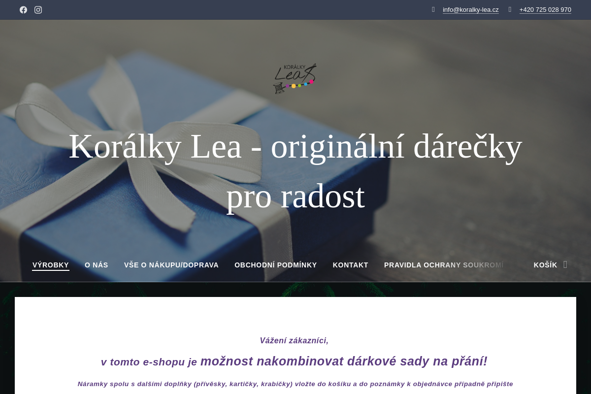 Leona Synková - Korálky Lea - šperky a dekorace tvořené s láskou