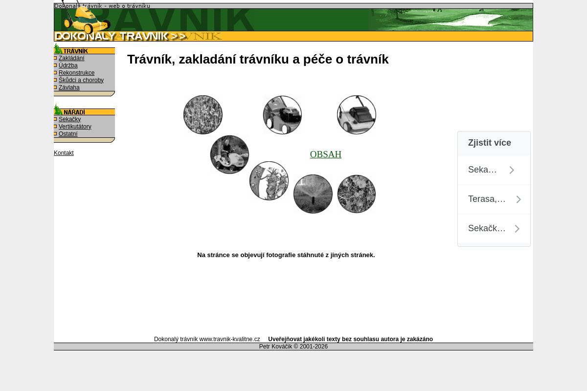 Dokonalý trávník foto 1