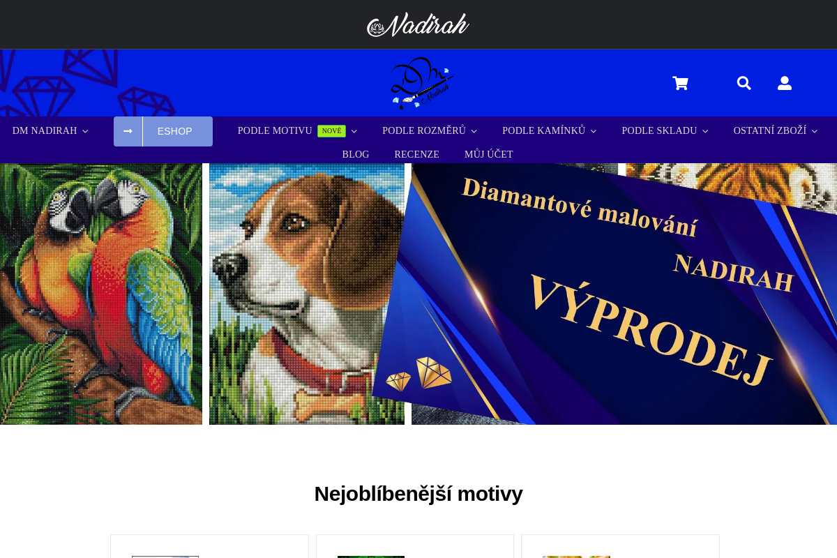 Diamantové malování Nadirah