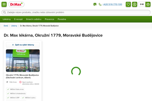 Firemní grafika Dr.Max Lékárna