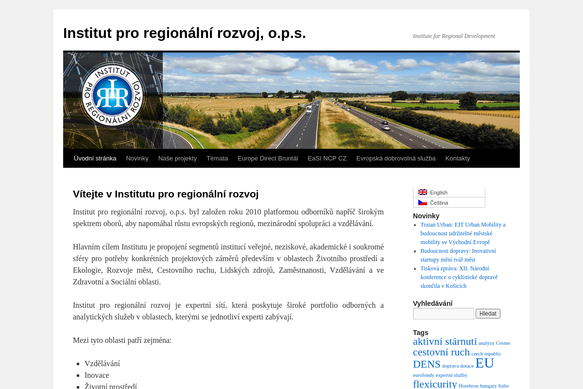 Institut pro regionální rozvoj, o.p.s.