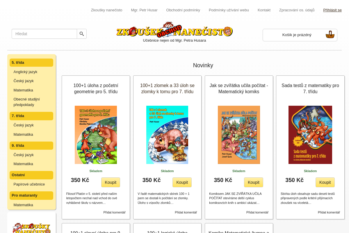 Zkousky-nanecisto.cz