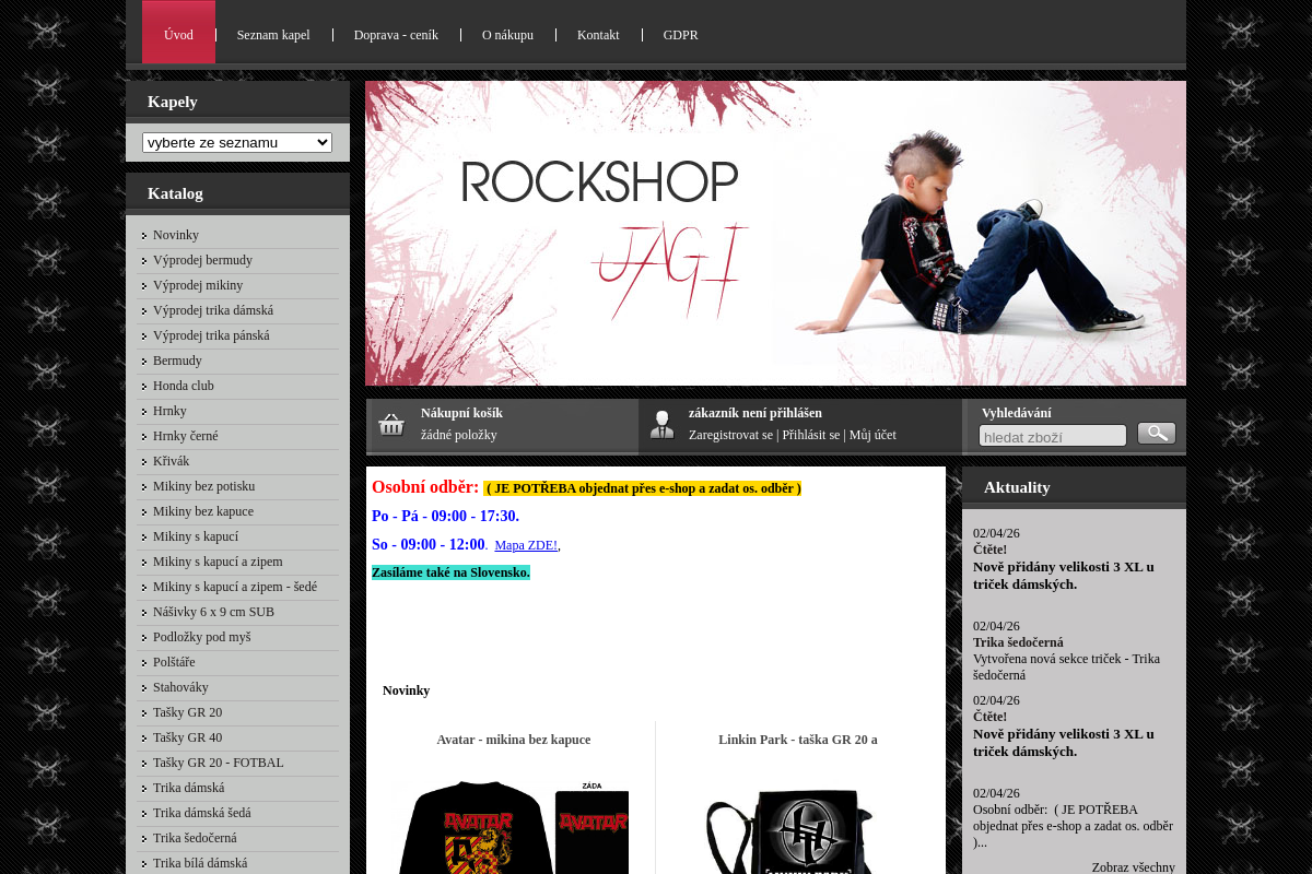 Rockshopjagi.cz foto 1