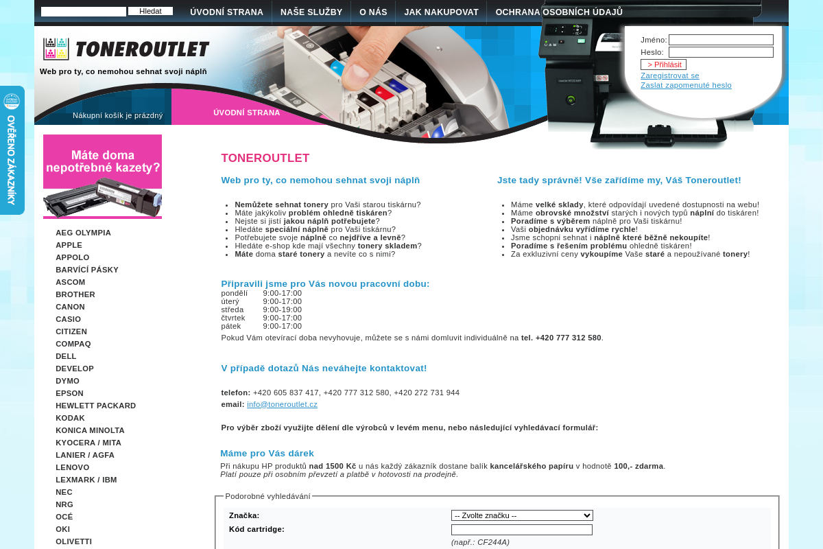 Toneroutlet.cz foto 1