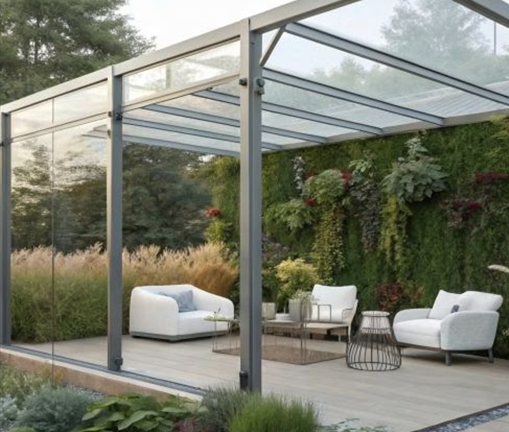 Čištění zimních zahrad