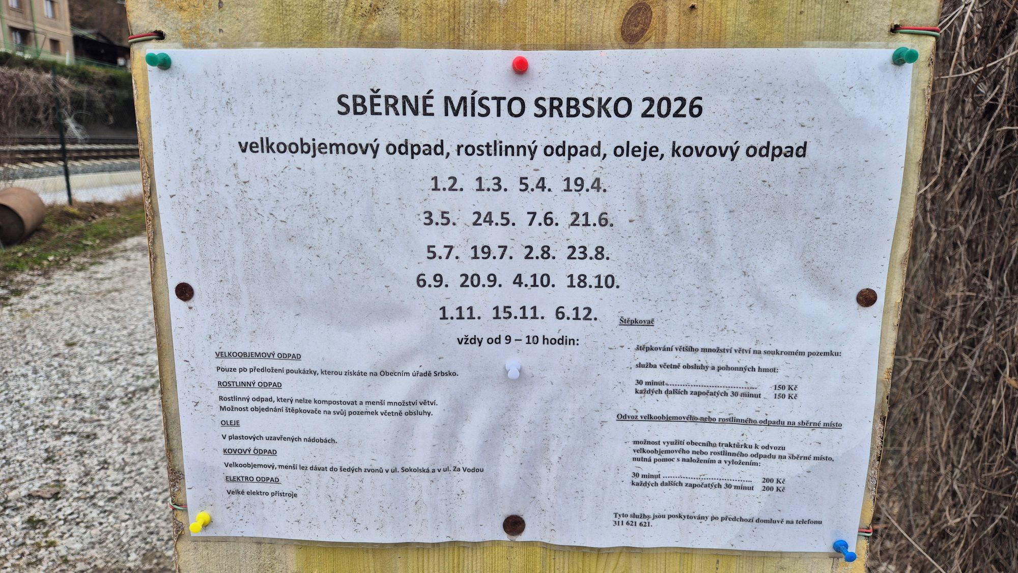 Sběrné místo Srbsko foto 2