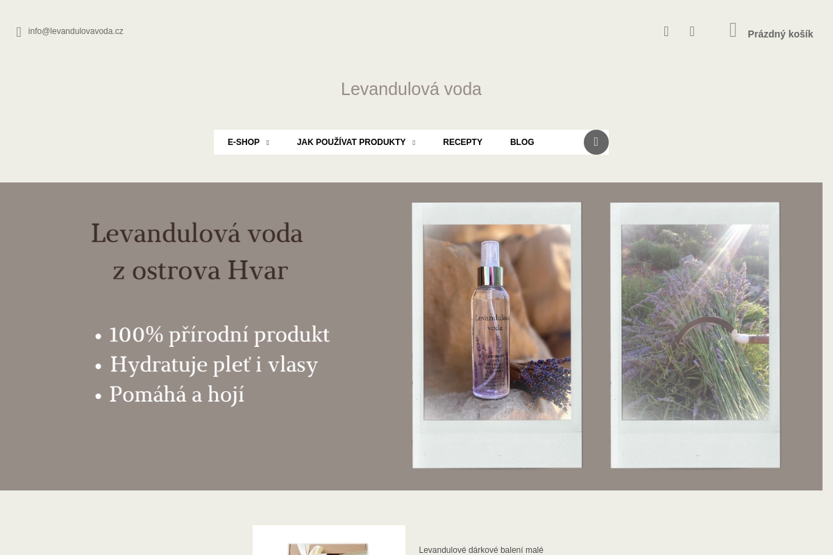 Levandulovavoda.cz