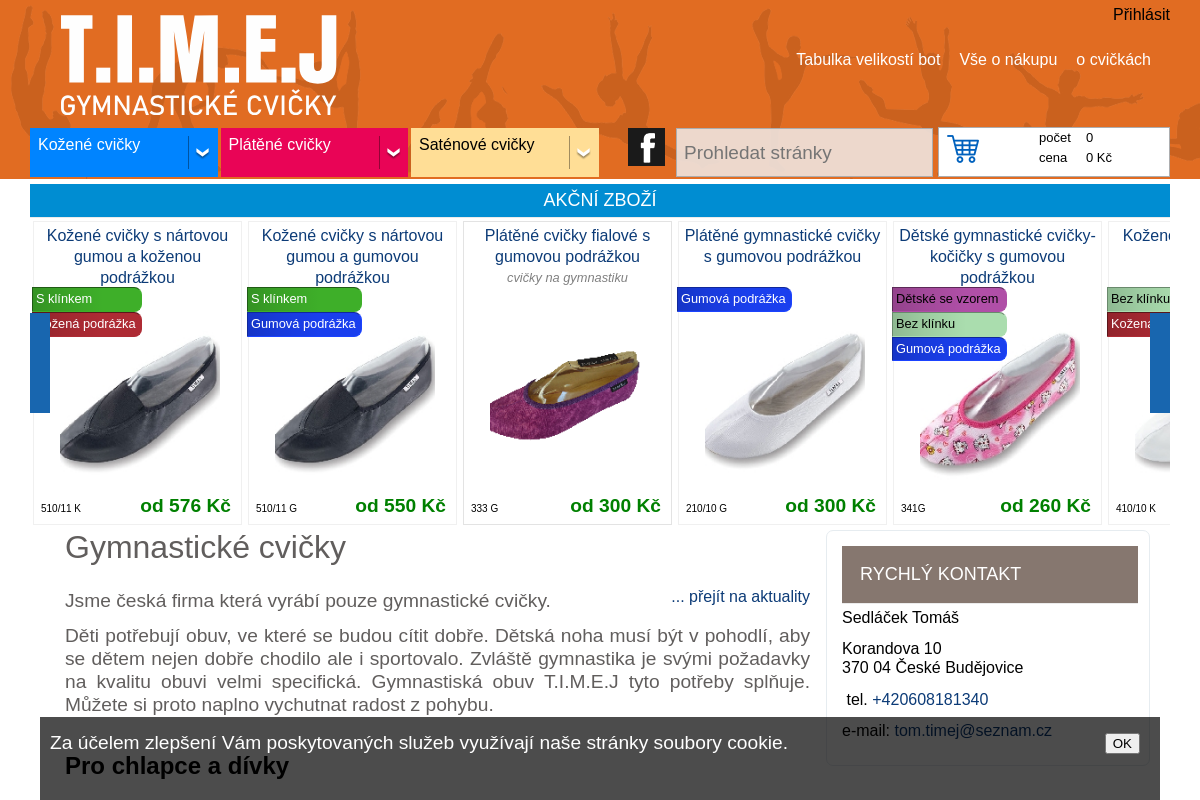 Gymnastickecvicky.cz