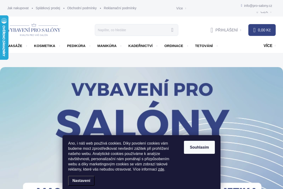 Vybavení pro salony