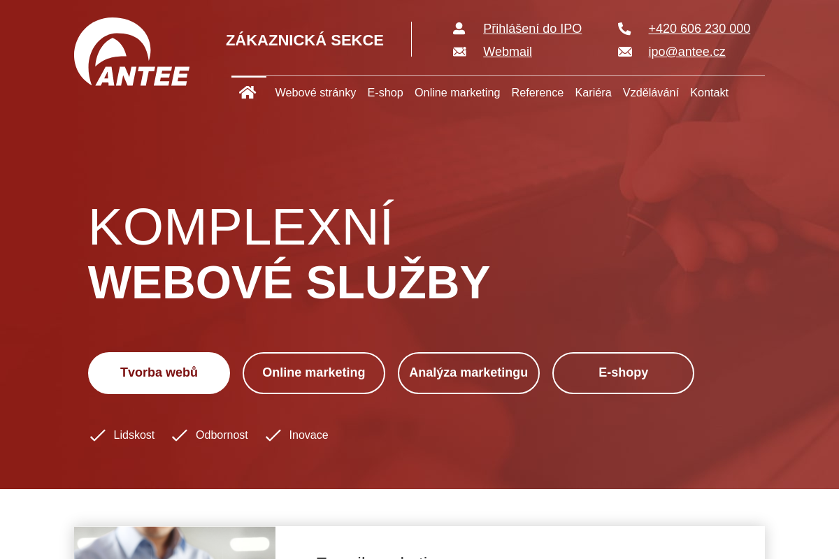 Dario Becci - weby, e-shopy a marketing foto 1