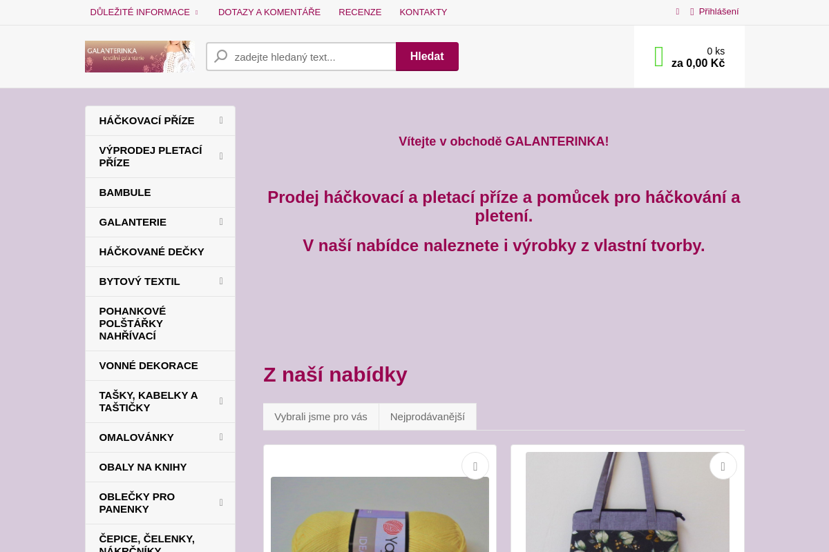 Galanterinka.cz