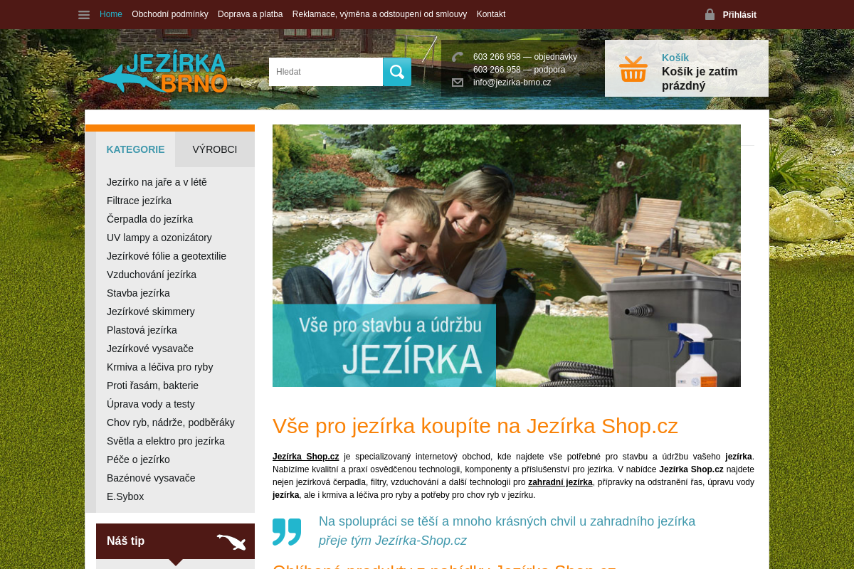 Jezirka-shop.cz