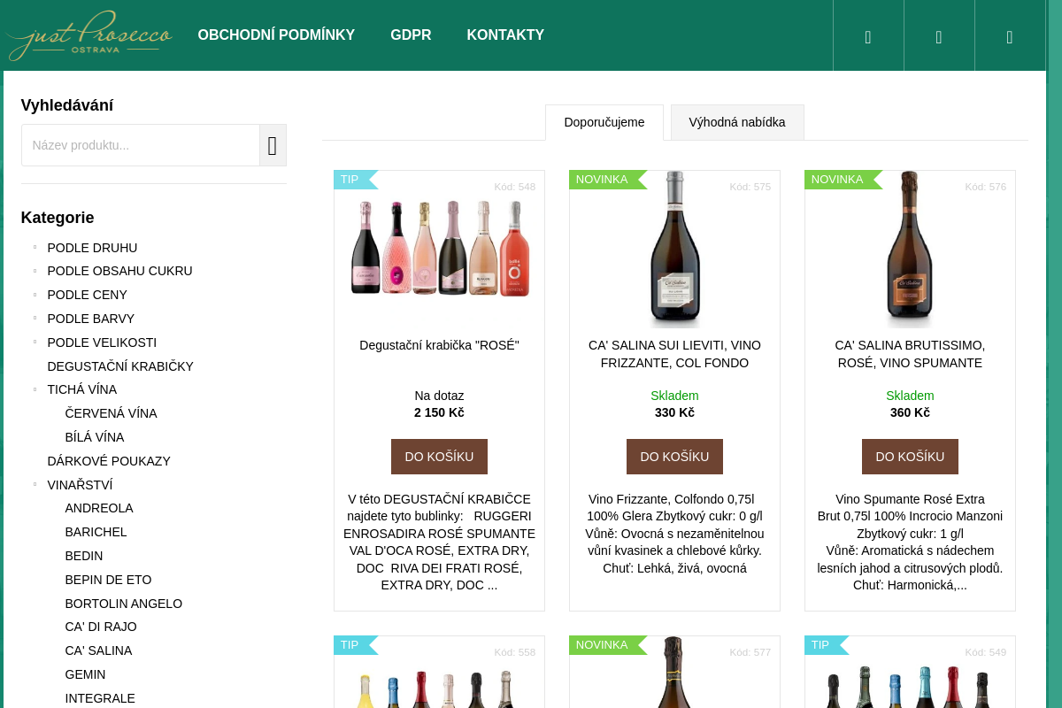 Eshop.justprosecco.cz