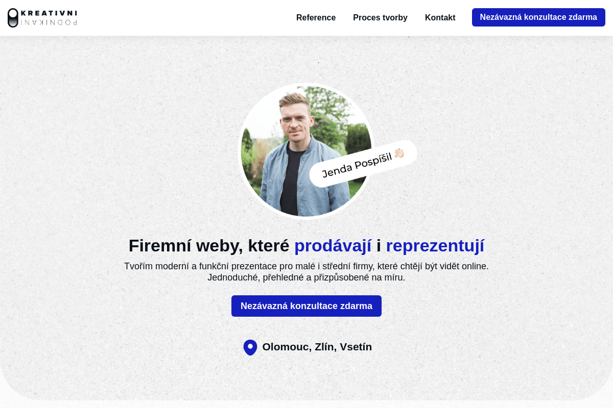 Kreativní podnikání Jan Pospíšil