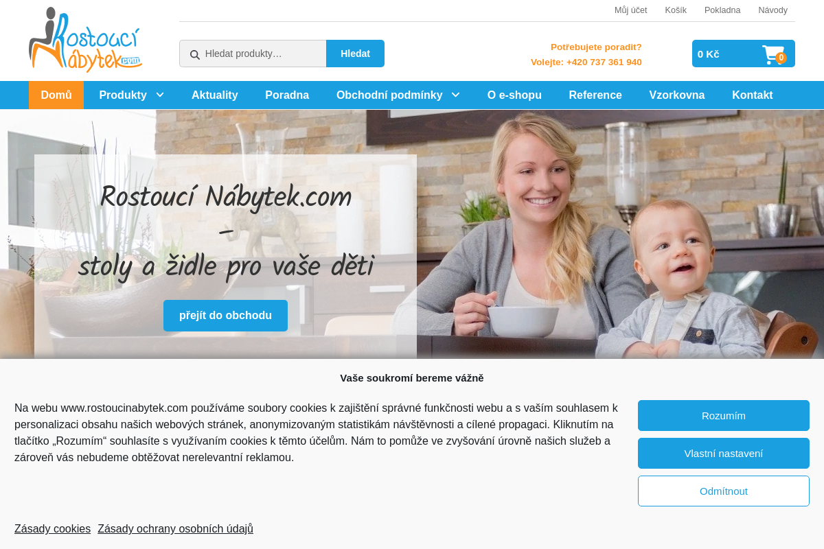 Rostoucí Nábytek.com